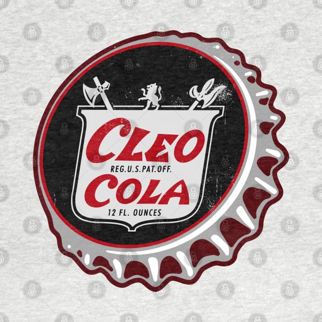 Vintage Cleo Cola Bottlecap by StudioPM71